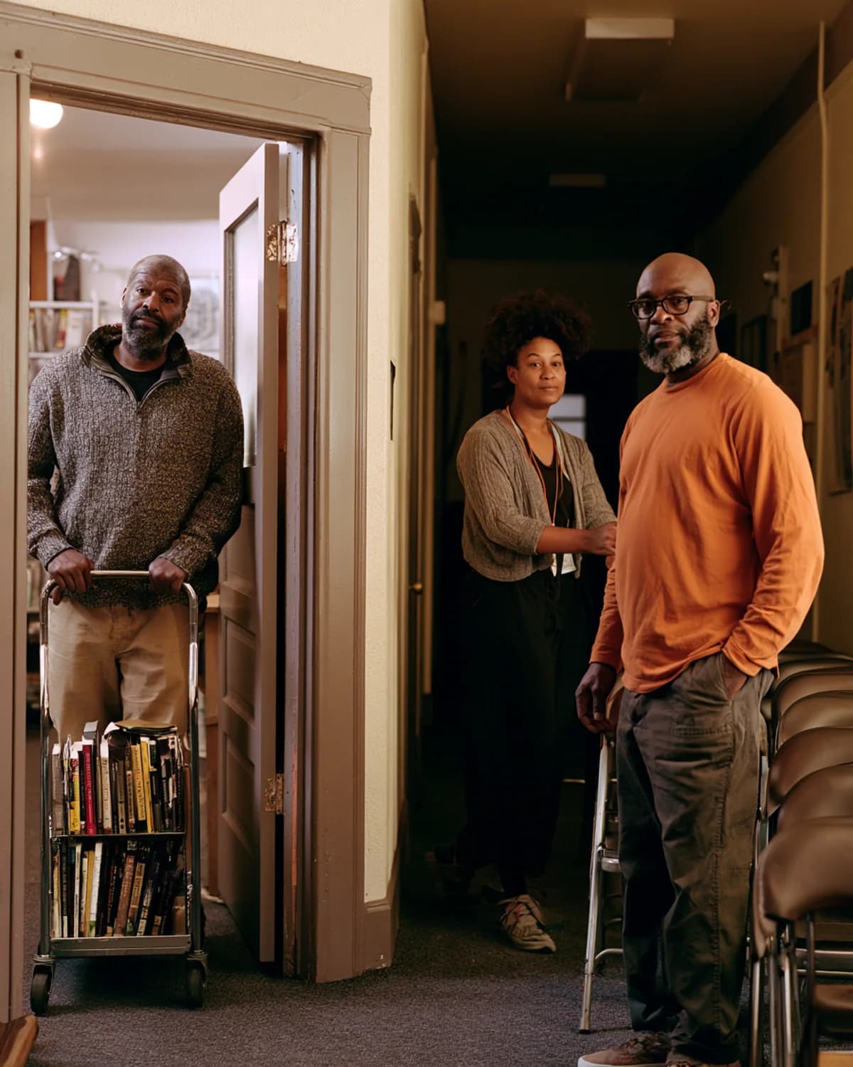 Black bookstore and library organizers opening a community reading room.